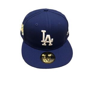 New Era Los Angeles Dodgers 59FIFTY Fitted Hat Cap Size 7 5/8